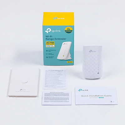 TP-LINK TL-RE200 Universal AC-750 Dual Band Wifi Range Extender TP-LINK TL-RE200 Universal AC-750 Dual Band Wifi Range Extender