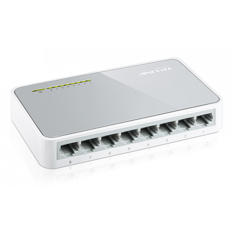 TP-LINK TL-SF1008D μεταγωγέας 8 θύρες, 10/100Mb/s TP-LINK TL-SF1008D μεταγωγέας 8 θύρες, 10/100Mb/s