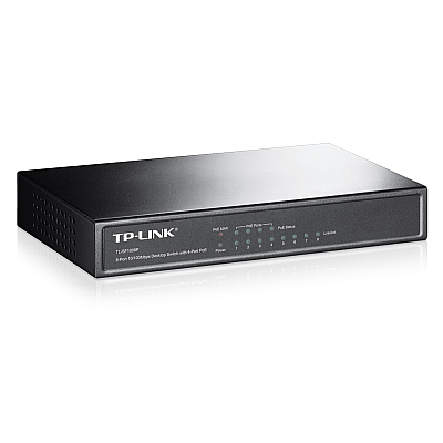 TP-LINK TL-SF1008P Switch PoE 8 θύρες 10/100Mbps (4xPoE) TP-LINK TL-SF1008P Switch PoE 8 θύρες 10/100Mbps (4xPoE)