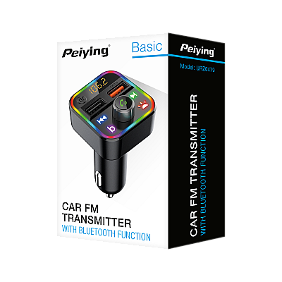 Πομπός αυτοκινήτου FM με λειτουργία bluetooth