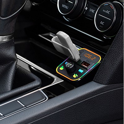 Πομπός αυτοκινήτου FM με λειτουργία bluetooth