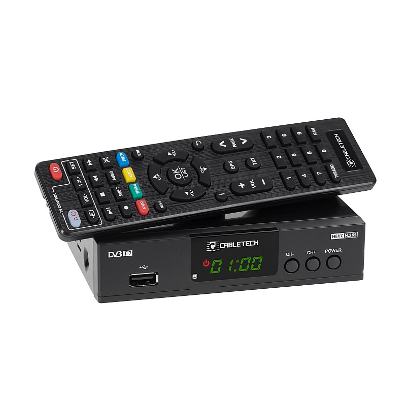 Δέκτης DVB-T2 H.265 HEVC Cabletech
