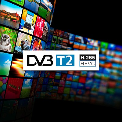 Δέκτης DVB-T2 H.265 HEVC Cabletech