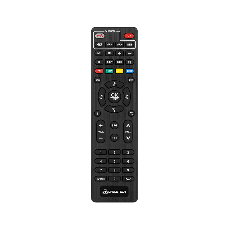 Δέκτης DVB-T2 H.265 HEVC Cabletech
