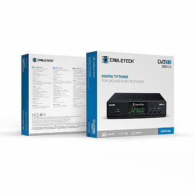 Δέκτης DVB-T2 H.265 HEVC Cabletech