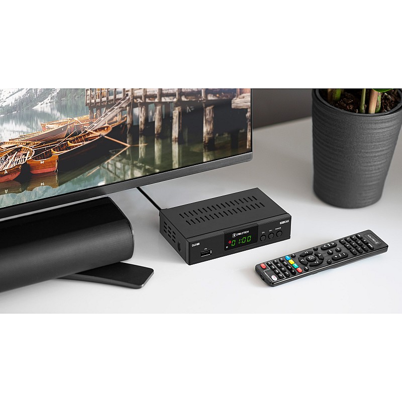 Δέκτης DVB-T2 H.265 HEVC Cabletech