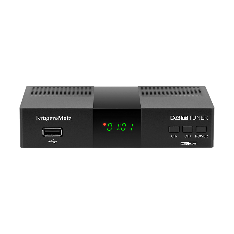 Δέκτης DVB-T2 H.265 HEVC Kruger&Matz