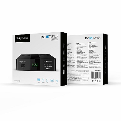 Δέκτης DVB-T2 H.265 HEVC Kruger&Matz