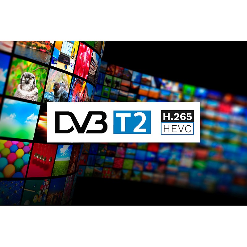Δέκτης DVB-T2 HEVC H.265 mini και HDMI