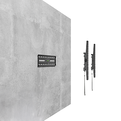 Βασική βάση τοίχου 32-75 ιντσών μαύρη LCD/KL-38