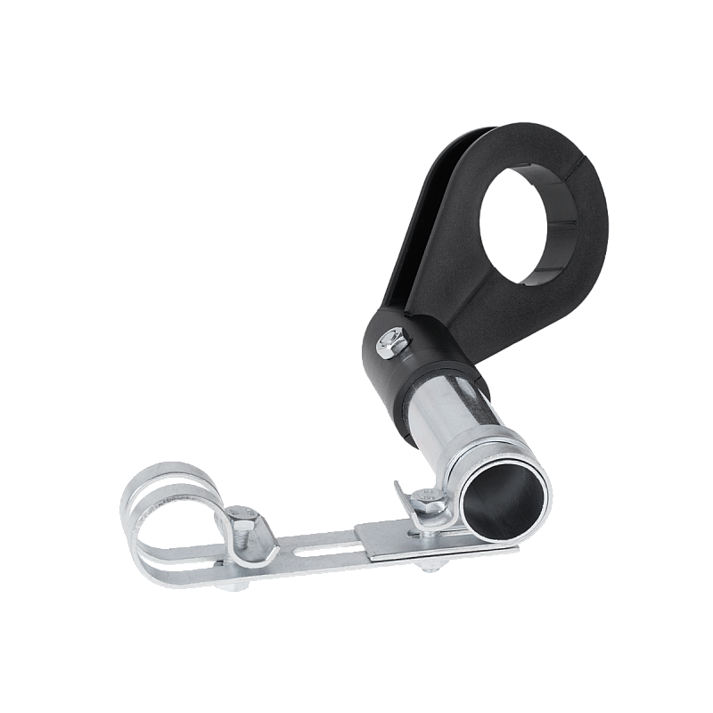 Στήριγμα για τον μετατροπέα "squint" - τοποθέτηση σωλήνα - μαύρο