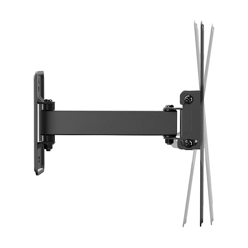 Βάση τοίχου 23-43 ίντσες μαύρη LPA41-221 (κάθετη και οριζόντια ρύθμιση)