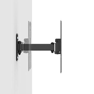 Βάση τοίχου 23-43 ίντσες μαύρη LPA41-221 (κάθετη και οριζόντια ρύθμιση)