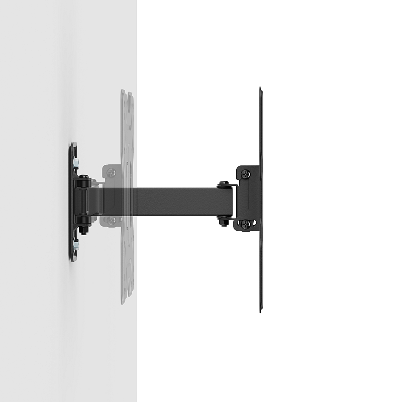 Βάση τοίχου 23-43 ίντσες μαύρη LPA41-221 (κάθετη και οριζόντια ρύθμιση)