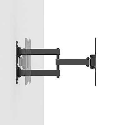 Βάση τοίχου 23-50 ίντσες μαύρη LDA41-223 (κάθετη και οριζόντια ρύθμιση)