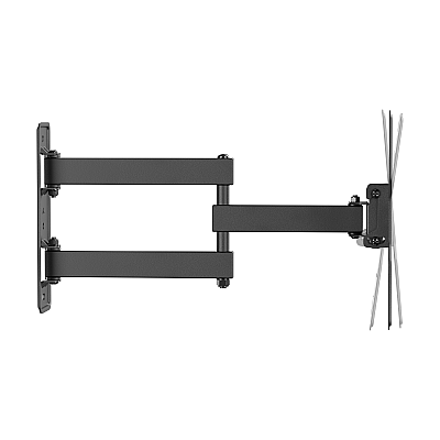 Βάση τοίχου 23-50 ίντσες μαύρη LDA41-223 (κάθετη και οριζόντια ρύθμιση)