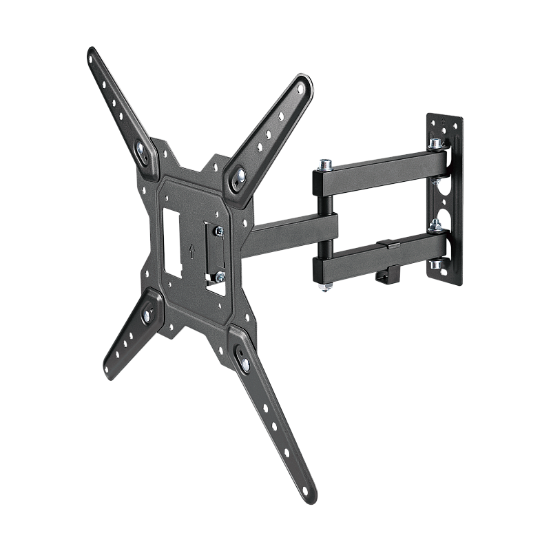 Βάση τοίχου Kruger&Matz για τηλεόραση LED 23-55 ιντσών μαύρο (κάθετη και οριζόντια ρύθμιση)