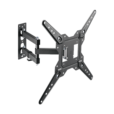 Βάση τοίχου Kruger&Matz για τηλεόραση LED 23-55 ιντσών μαύρο (κάθετη και οριζόντια ρύθμιση)