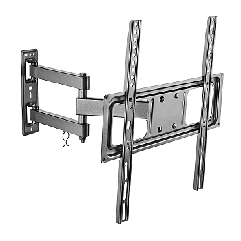 Βάση τοίχου Kruger&Matz για τηλεόραση LED 32-55 ιντσών μαύρη (κάθετη και οριζόντια ρύθμιση)