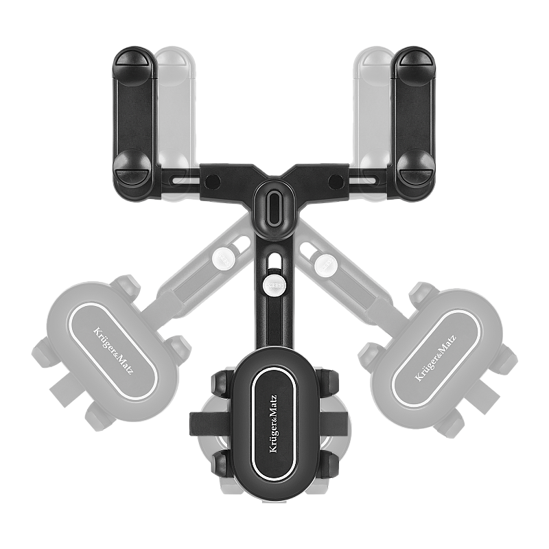 Universal θήκη τηλεφώνου Kruger&Matz KM1372 τοποθετημένη σε καθρέφτη