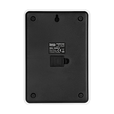 Ζυγαριά κουζίνας από λευκό γυαλί