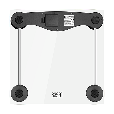 Γυάλινη ζυγαριά μπάνιου