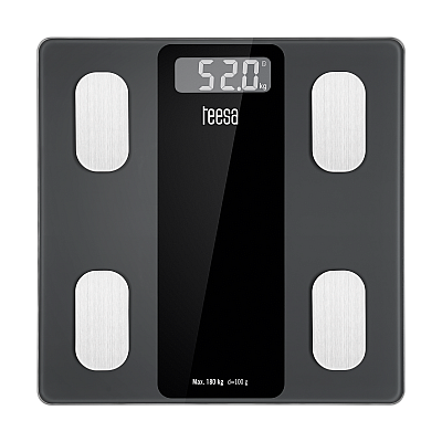 Ζυγαριά μπάνιου με ανάλυση σύστασης σώματος με Body Analyzer