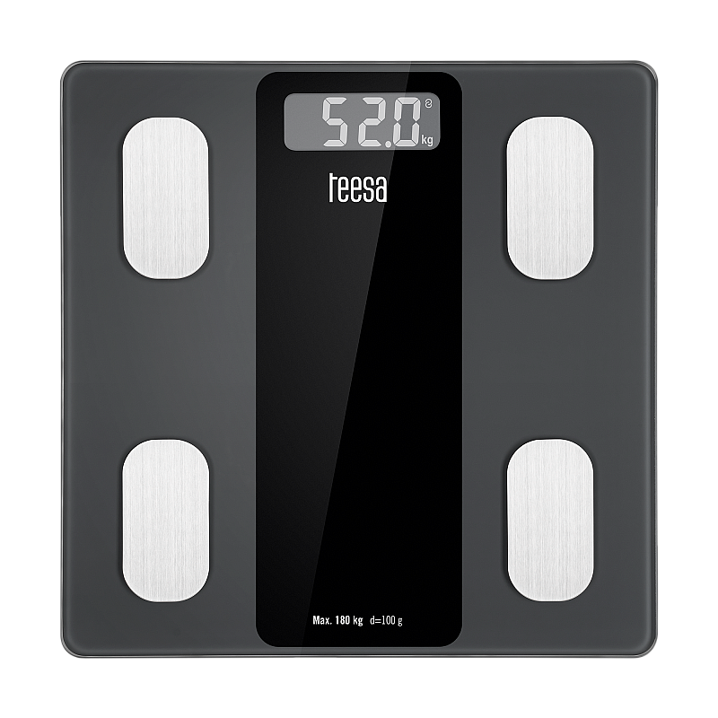 Ζυγαριά μπάνιου με ανάλυση σύστασης σώματος με Body Analyzer