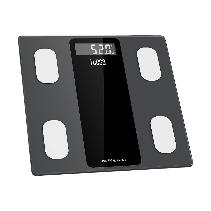 Ζυγαριά μπάνιου με ανάλυση σύστασης σώματος με Body Analyzer