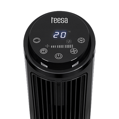 Ανεμιστήρας στήλης 74cm - μαύρος