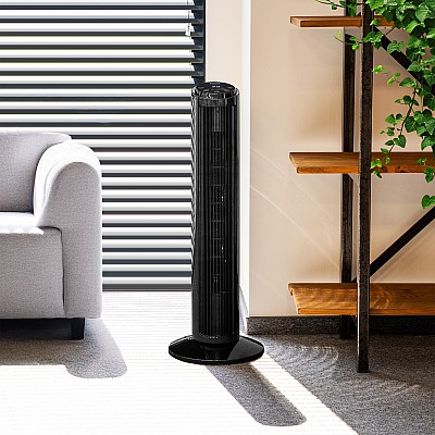 Ανεμιστήρας στήλης 74cm - μαύρος
