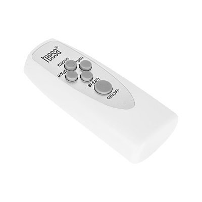 Όρθιος ανεμιστήρας Teesa με τηλεχειριστήριο (λευκό)