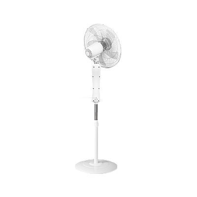 Όρθιος ανεμιστήρας Teesa με τηλεχειριστήριο (λευκό)