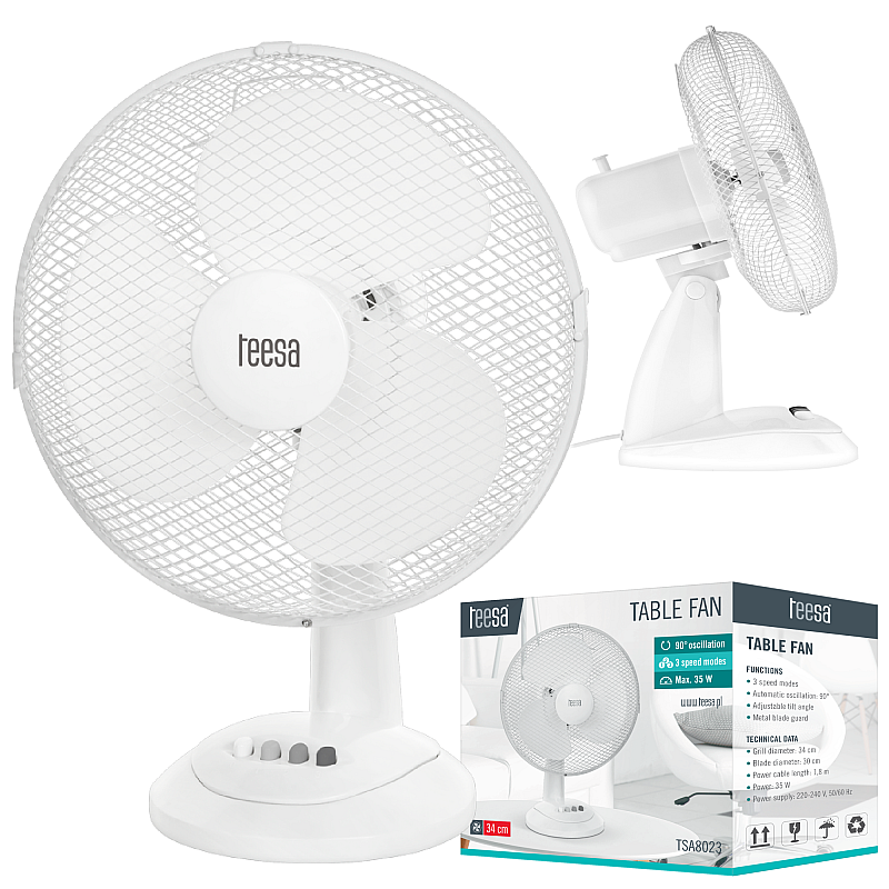 Επιτραπέζιο ανεμιστήρα Teesa
