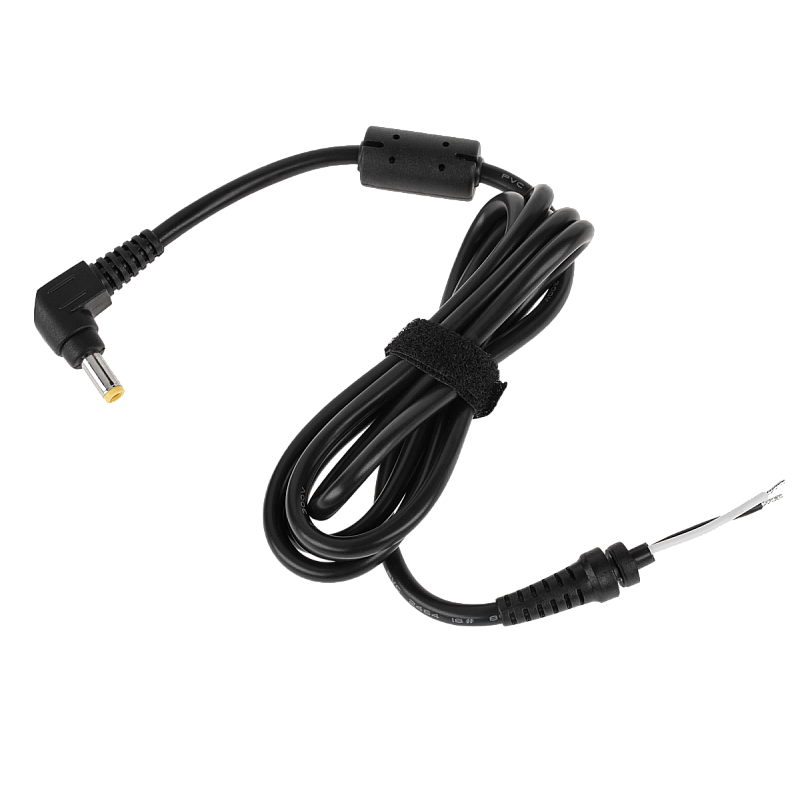 Βύσμα 5.5/2.5 (19V/7.1A) με καλώδιο στήριξης Rebel