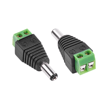 Βύσμα DC 2.1/5.5 με γρήγορη υποδοχή