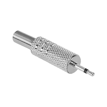 Βύσμα γρύλου 2.5 μονό μεταλλικό Cabletech