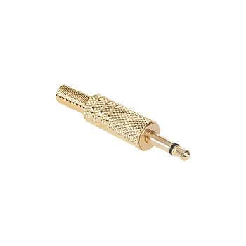 Βύσμα Jack 3,5 μονόχρυσο