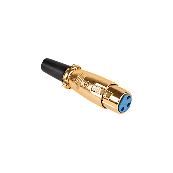 ΧΡΥΣΟ βύσμα γυναικείου μικροφώνου