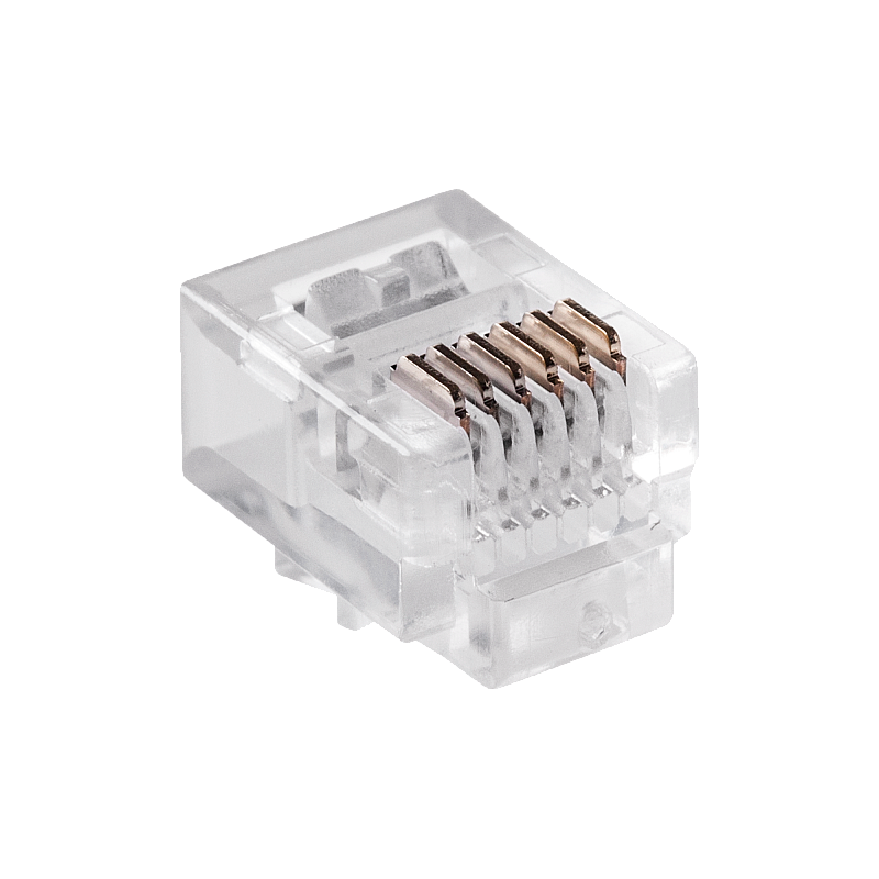 Τηλεφωνικό βύσμα. 6P 6C