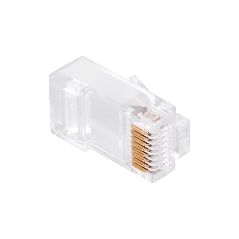Τηλεφωνικό βύσμα. RJ45 8P 8C(wire)through CAT.6E