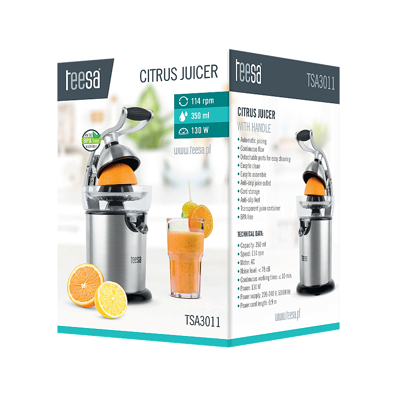 Αποχυμωτής εσπεριδοειδών με λαβή