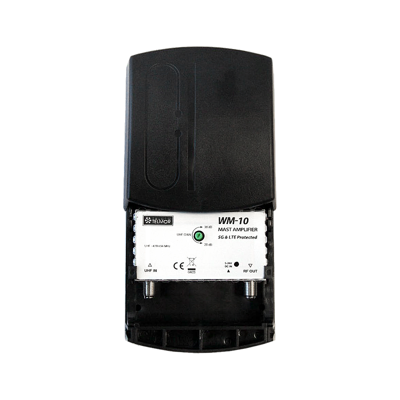 WM-10 UHF DVB-T2 5G PROTECTED ενισχυτής ιστού Telkom Telmor WM-10 UHF DVB-T2 5G PROTECTED ενισχυτής ιστού Telkom Telmor