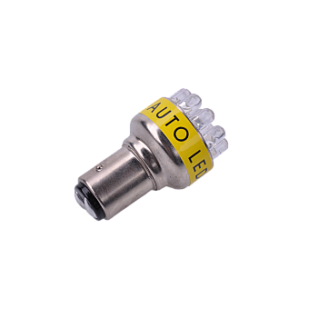 Λάμπα αυτοκινήτου 12V S-25-12LED-1157 κίτρινη