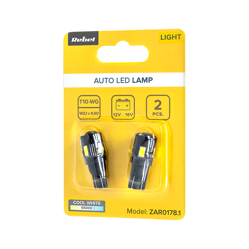 Λάμπα αυτοκινήτου LED (Conbus) T10.12V