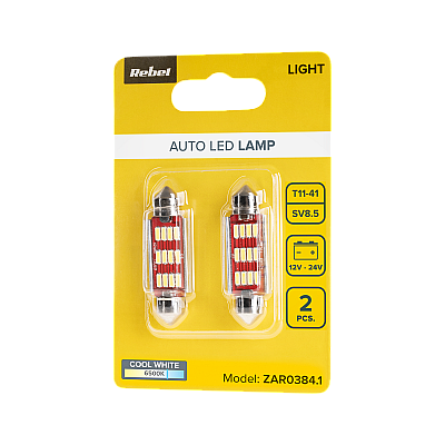 Λάμπα αυτοκινήτου Led SV8.5 (Canbus) T11x4