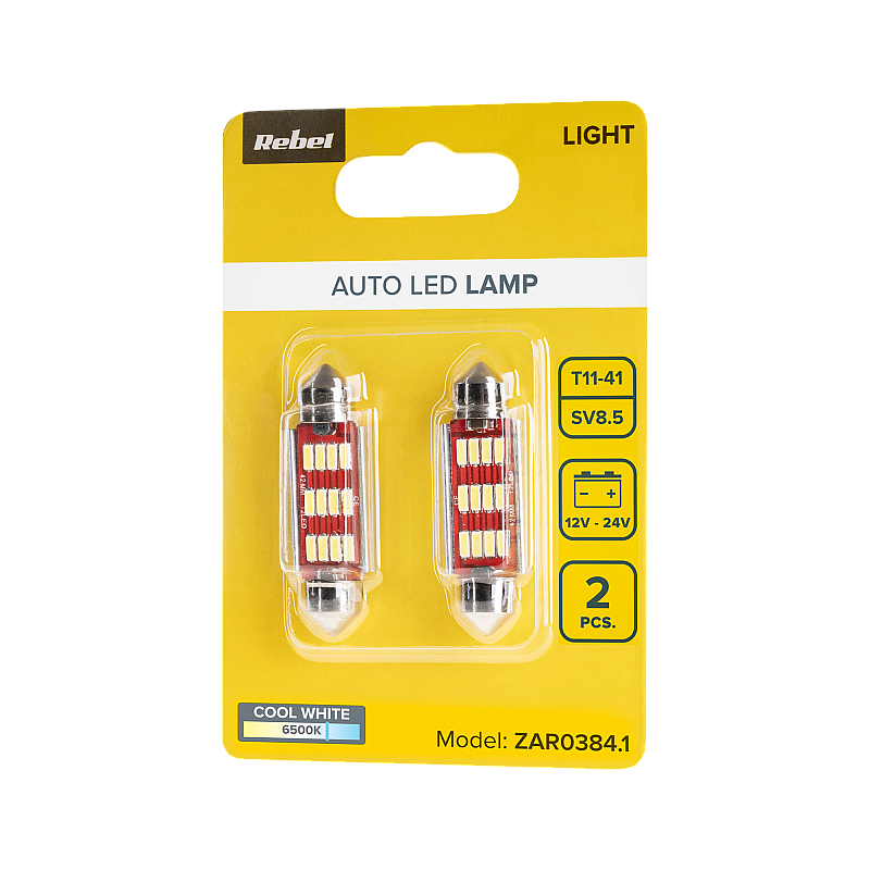 Λάμπα αυτοκινήτου Led SV8.5 (Canbus) T11x4