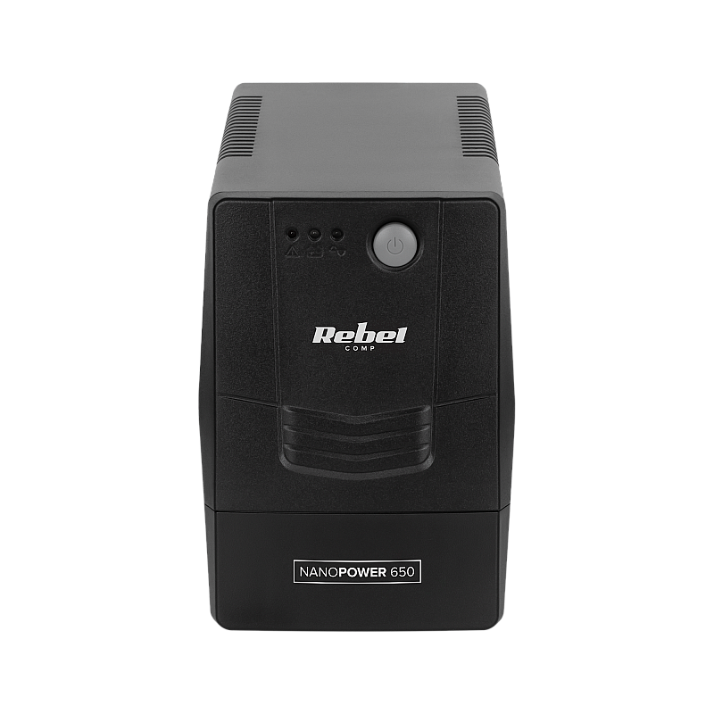 Τροφοδοτικό έκτακτης ανάγκης υπολογιστή UPS REBEL μοντέλο Nanopower 650 (εκτός σύνδεσης, 650VA / 360W, 230 V, 50Hz)