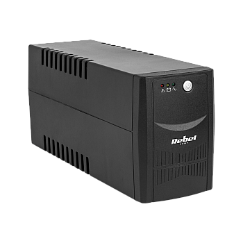 Μοντέλο τροφοδοσίας έκτακτης ανάγκης UPS REBEL Micropower 600 (εκτός σύνδεσης, 600VA / 360W, 230 V, 50Hz)
