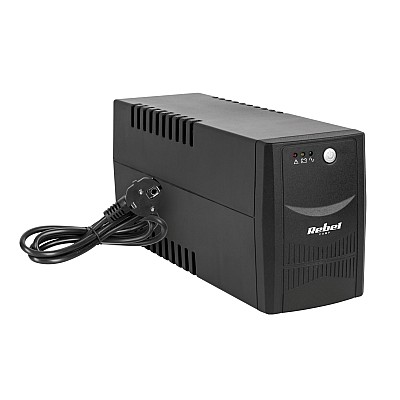 Μοντέλο τροφοδοσίας έκτακτης ανάγκης UPS REBEL Micropower 600 (εκτός σύνδεσης, 600VA / 360W, 230 V, 50Hz) Μοντέλο τροφοδοσίας έκτακτης ανάγκης UPS REBEL Micropower 600 (εκτός σύνδεσης, 600VA / 360W, 230 V, 50Hz)